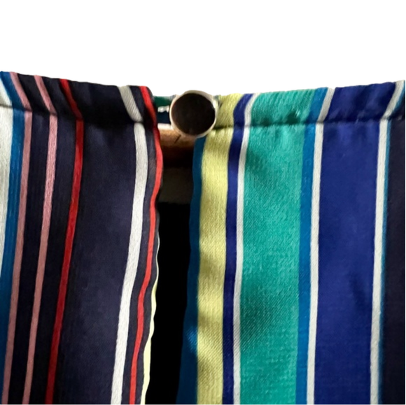 Women’s C Est 1946 Multicolored Striped Blouse Size XL - Picture 4 of 5